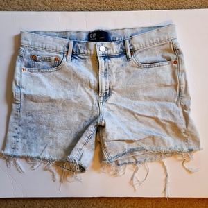 GAP Frayed Denim Shorts